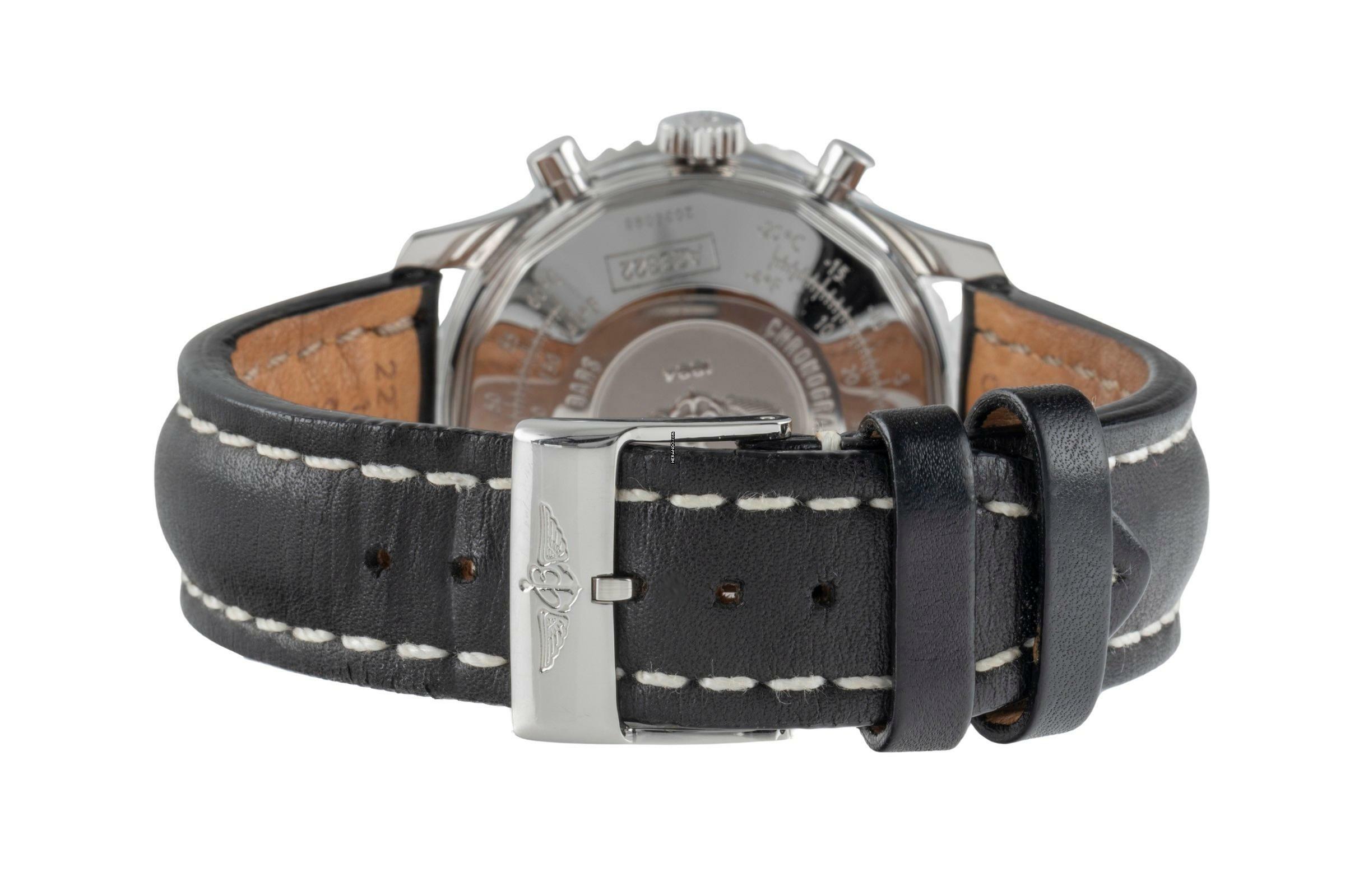 Thumbnail von Breitling Navitimer Chronograph Edelstahl Automatik Herrenuhr Ref. A23322