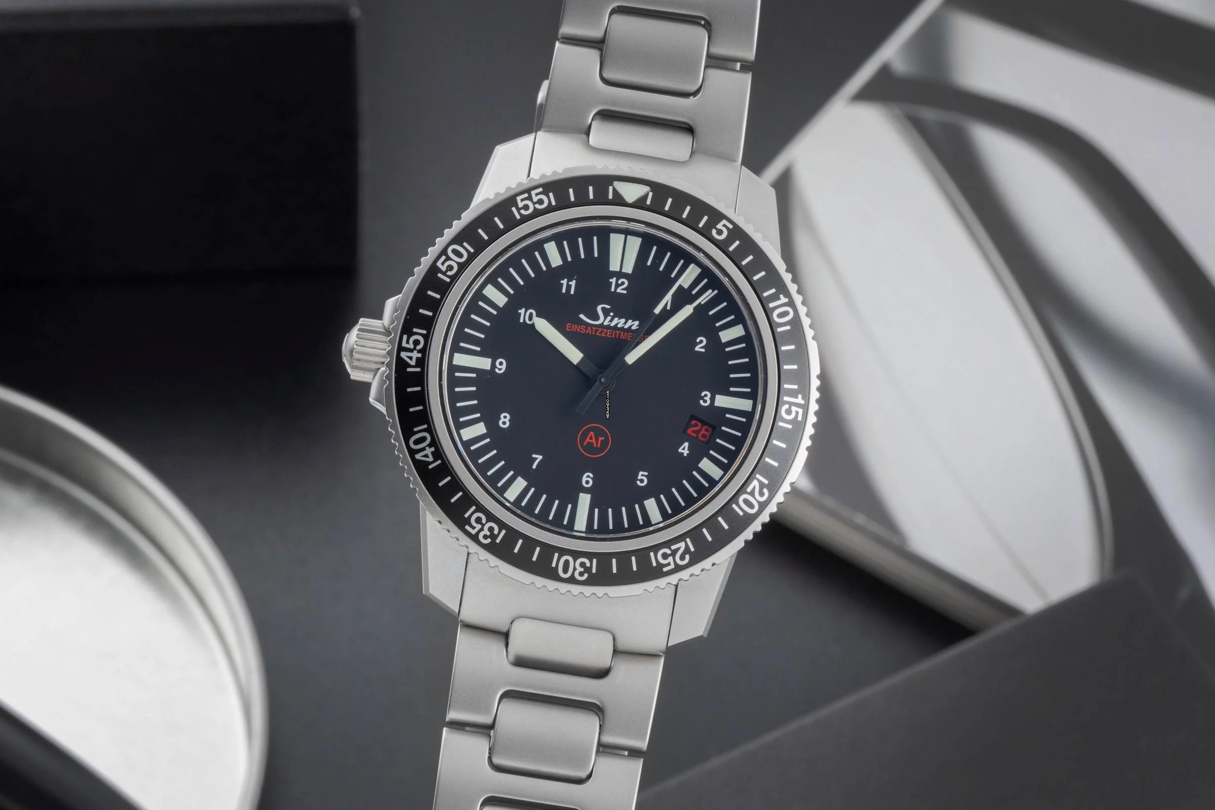  Sinn EZM 3 Edelstahl Automatik Ref. 603.010 Box & Papiere 2025 