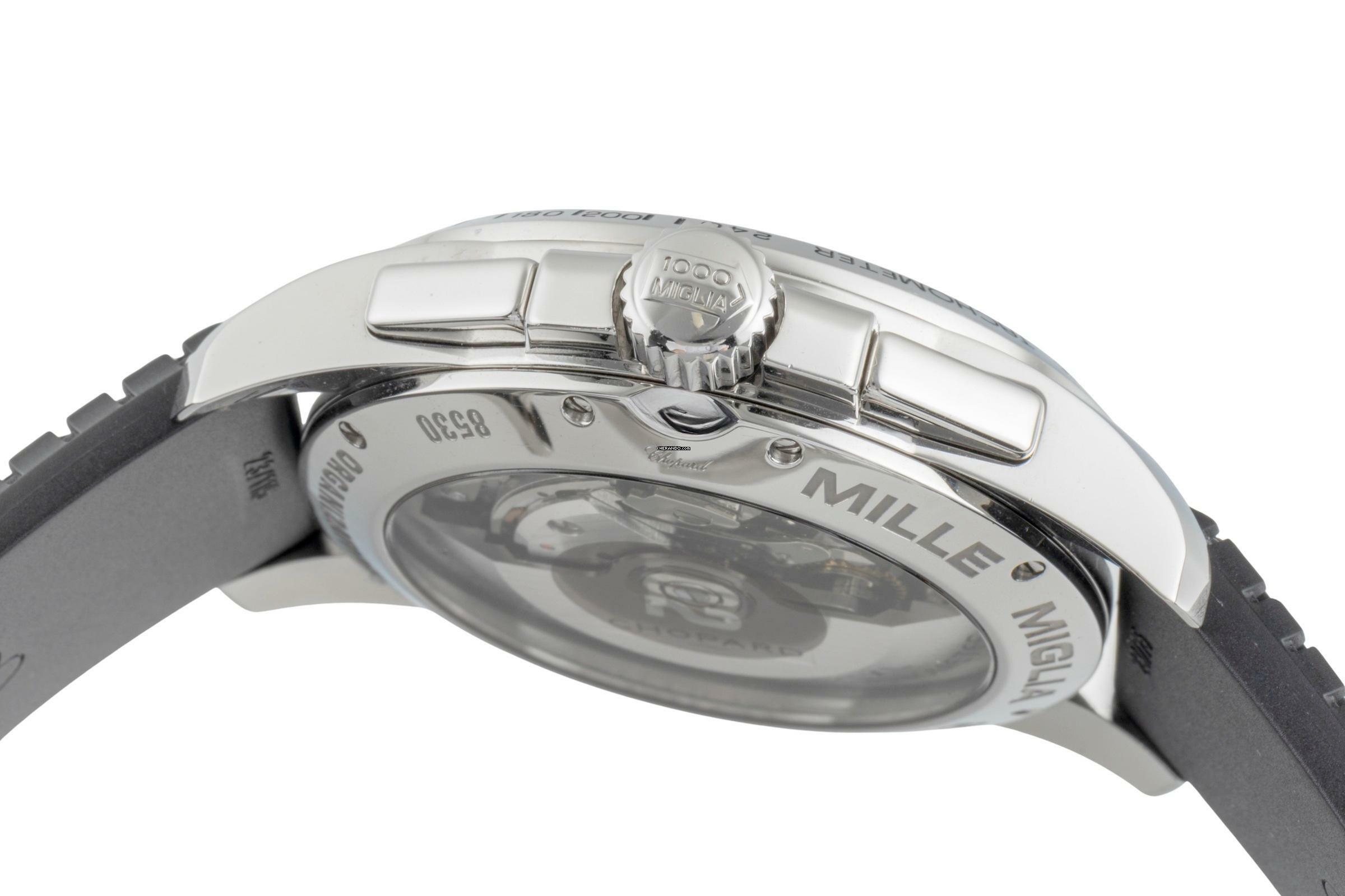 Thumbnail von Chopard Mille Miglia Chronograph Stahl Automatik Herrenuhr Ref. 8530 Box