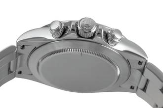 Thumbnail von Rolex Daytona Black Dial Chronograph Stahl Automatik Herrenuhr Ref. 116520 B&P