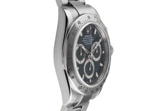 Thumbnail von Rolex Daytona Black Dial Chronograph Stahl Automatik Herrenuhr Ref. 116520 B&P