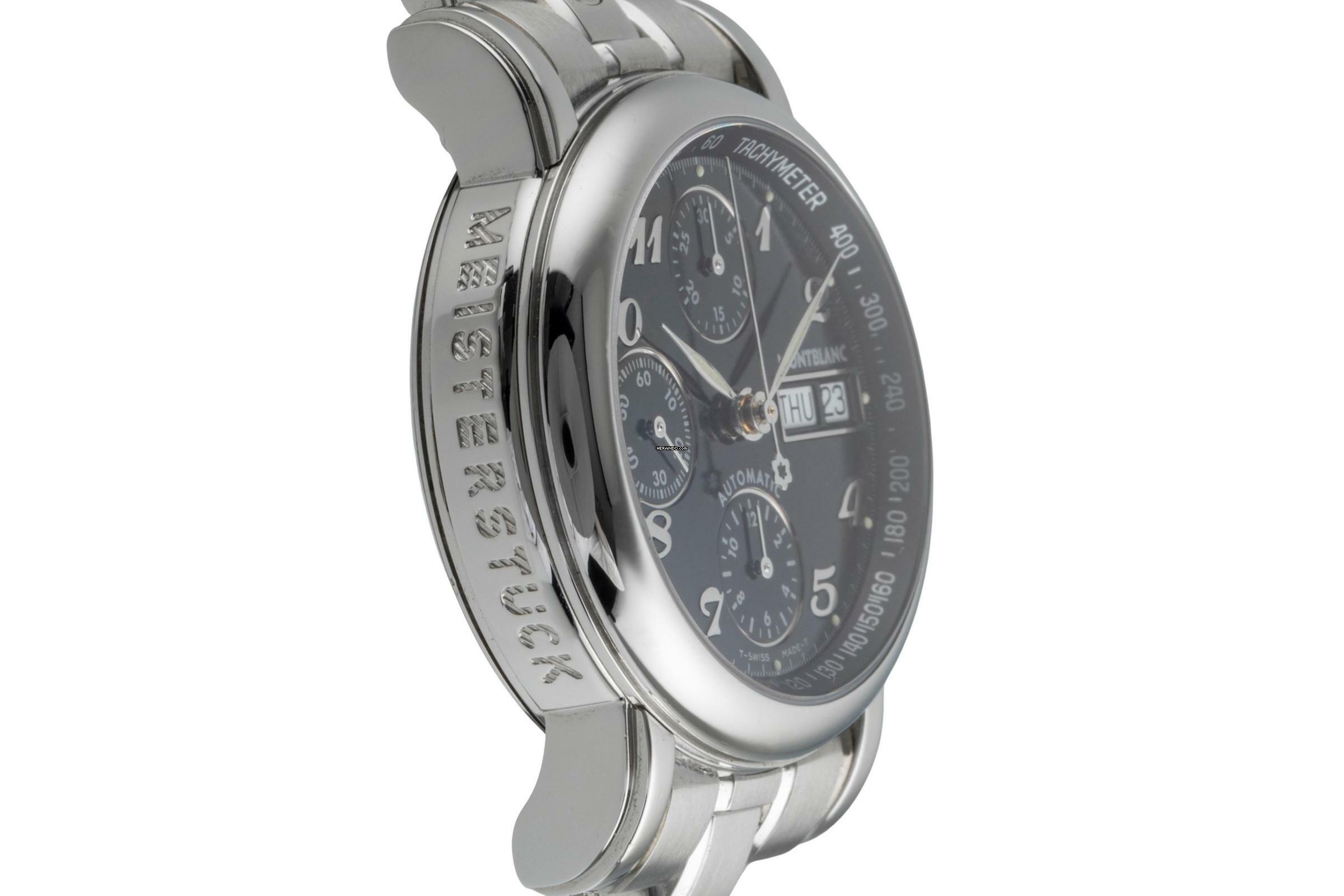 Thumbnail von Montblanc Star Meisterstück Star 4810 Chronograph Automatik Stahl Herrenuhr Ref. 7016