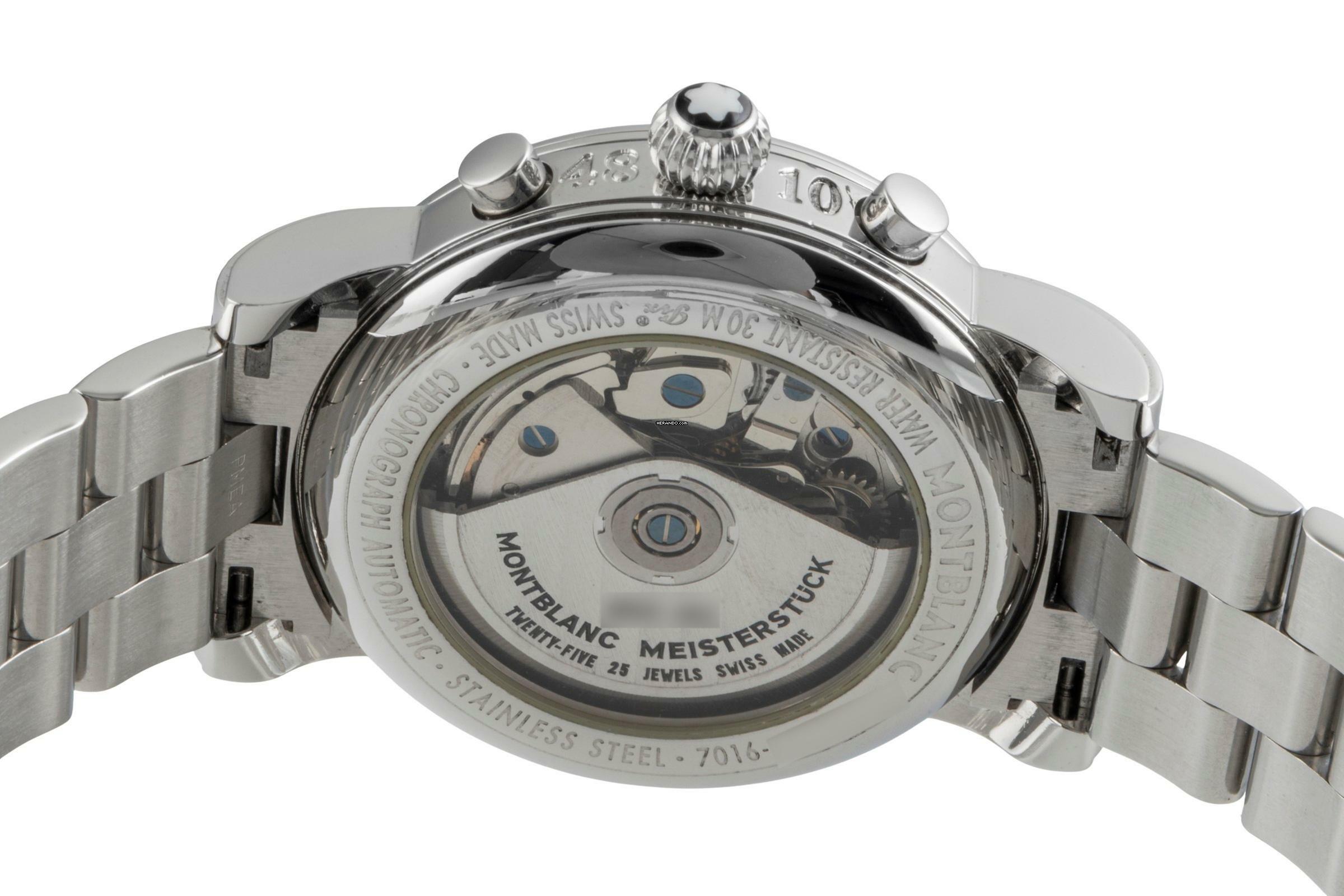 Thumbnail von Montblanc Star Meisterstück Star 4810 Chronograph Automatik Stahl Herrenuhr Ref. 7016