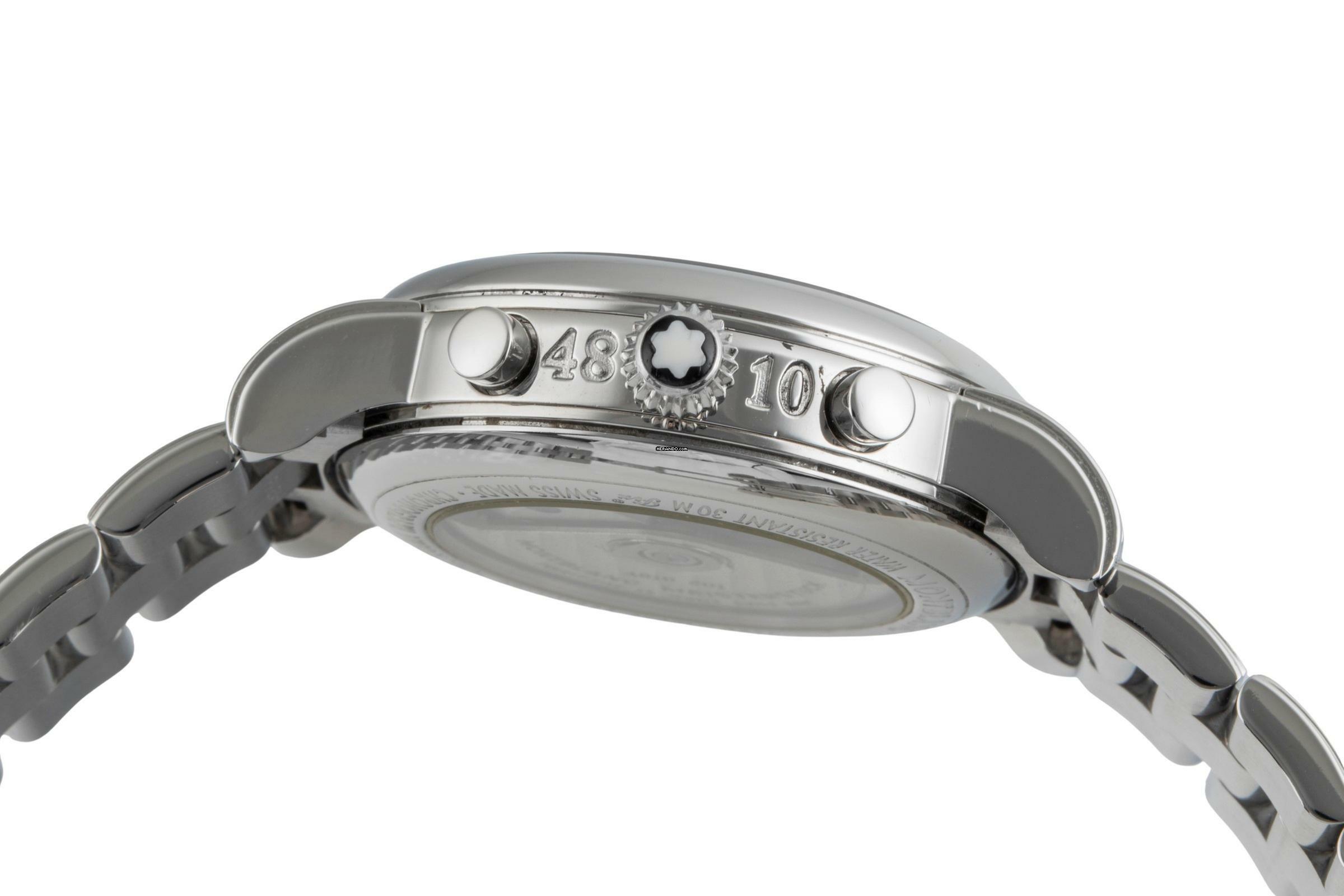 Thumbnail von Montblanc Star Meisterstück Star 4810 Chronograph Automatik Stahl Herrenuhr Ref. 7016