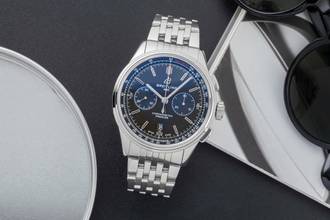 Thumbnail von Breitling for Bentley Premier B01 Green Dial Chronograph 42 Bentley Automatik Ref. AB0118