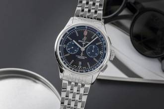 Thumbnail von Breitling for Bentley Premier B01 Green Dial Chronograph 42 Bentley Automatik Ref. AB0118