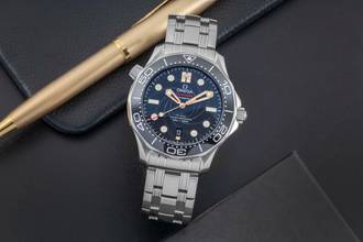 Thumbnail von Omega Seamaster Diver 300 M James Bond Automatik Stahl 210.22.42.20.01.004 B&P
