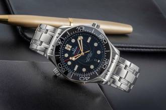 Thumbnail von Omega Seamaster Diver 300 M James Bond Automatik Stahl 210.22.42.20.01.004 B&P