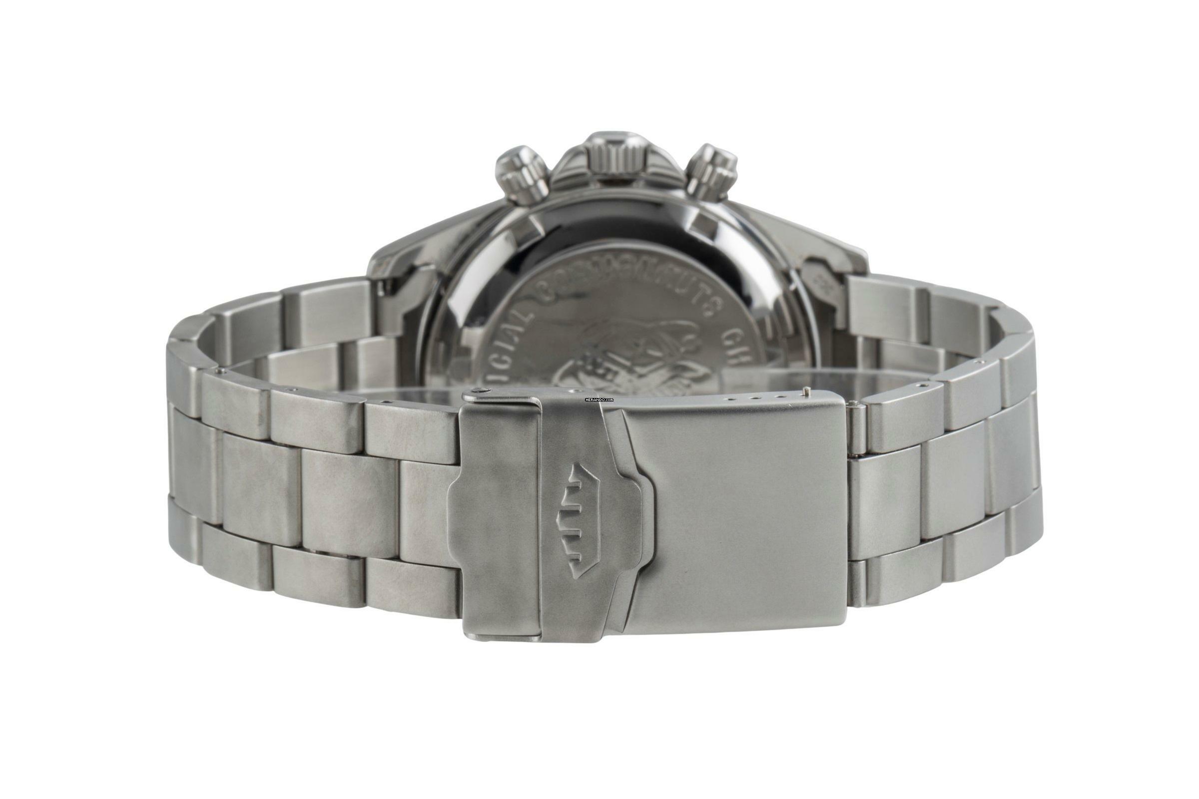 Thumbnail von Fortis Cosmonauts Chronograph Lemania 5100 Stahl Herrenuhr Ref. 602.10.142 B&P