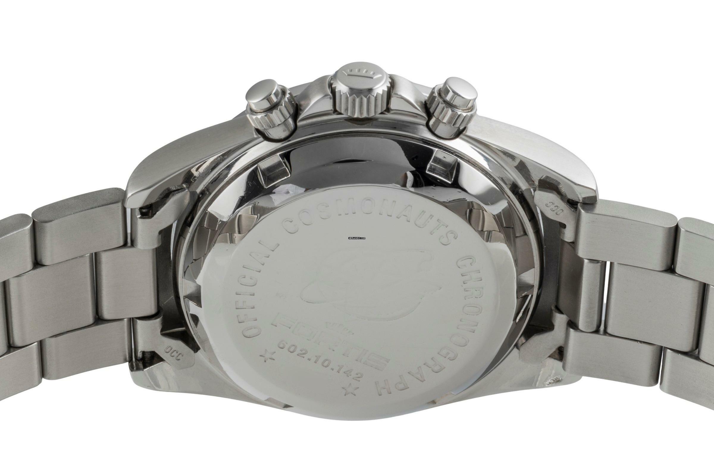 Thumbnail von Fortis Cosmonauts Chronograph Lemania 5100 Stahl Herrenuhr Ref. 602.10.142 B&P