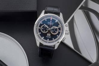Thumbnail von Zenith El Primero Rattrapante Chronograph Stahl Ref 03.2050.4026/91.C714 Papiere