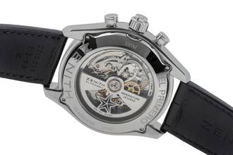Thumbnail von Zenith El Primero Rattrapante Chronograph Stahl Ref 03.2050.4026/91.C714 Papiere