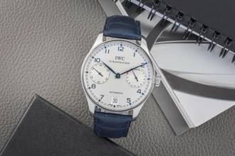 Thumbnail von IWC Portugieser Automatik Schaffhausen Portugieser 7 Days Automatik Stahl Ref. IW500107