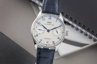 Thumbnail von IWC Portugieser Automatik Schaffhausen Portugieser 7 Days Automatik Stahl Ref. IW500107