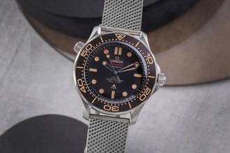 Thumbnail von Omega Seamaster Diver 300 M James Bond 007 Titan Automatik Ref. 210.90.42.20.01.001 Papiere