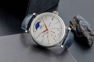 Thumbnail von IWC Portofino Handaufzug Mondphase Handaufzug Stahl Ref. IW516401 B&P 2024