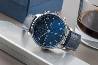 Thumbnail von IWC Portugieser Chronograph Stahl Automatik Herrenuhr Ref. IW371606