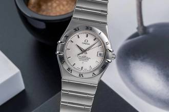 Thumbnail von Omega Constellation Automatik Datum Edelstahl Herrenuhr Ref. 1502.30.00