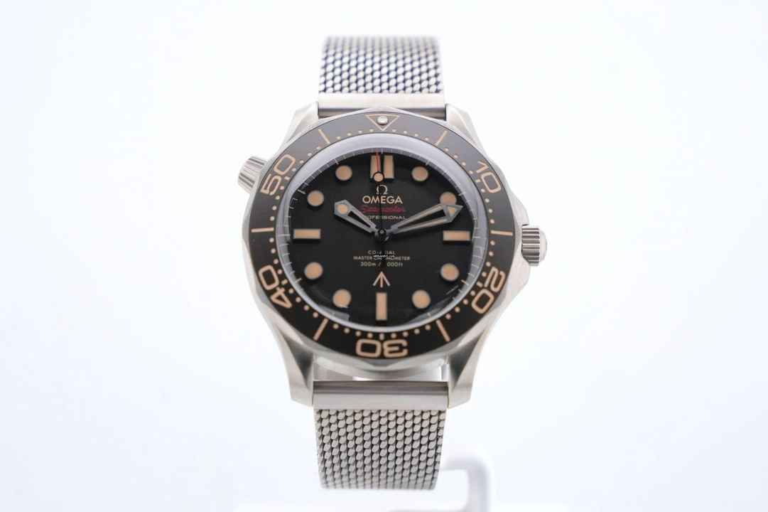  Omega Seamaster Diver 300 M James Bond No Time To Die Box+Papers 21092422001001 2022 