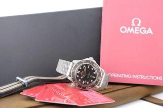 Thumbnail von Omega Seamaster Diver 300 M James Bond No Time To Die Box+Papers 21092422001001 2022