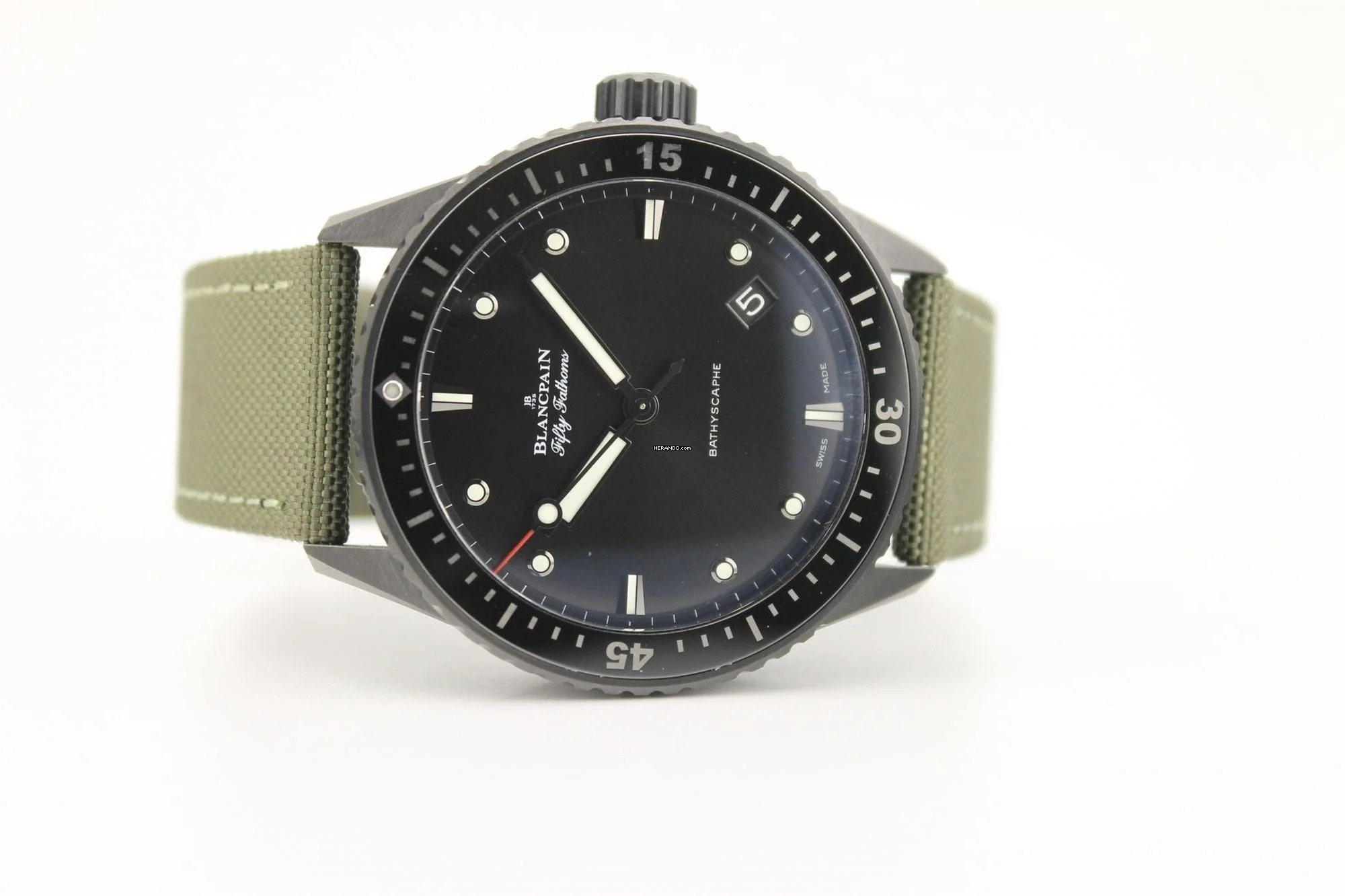Thumbnail von Blancpain Fifty Fathoms Bathyscaphe Ceramic 43MM Box+Papers 5000-0130-B52A 2019