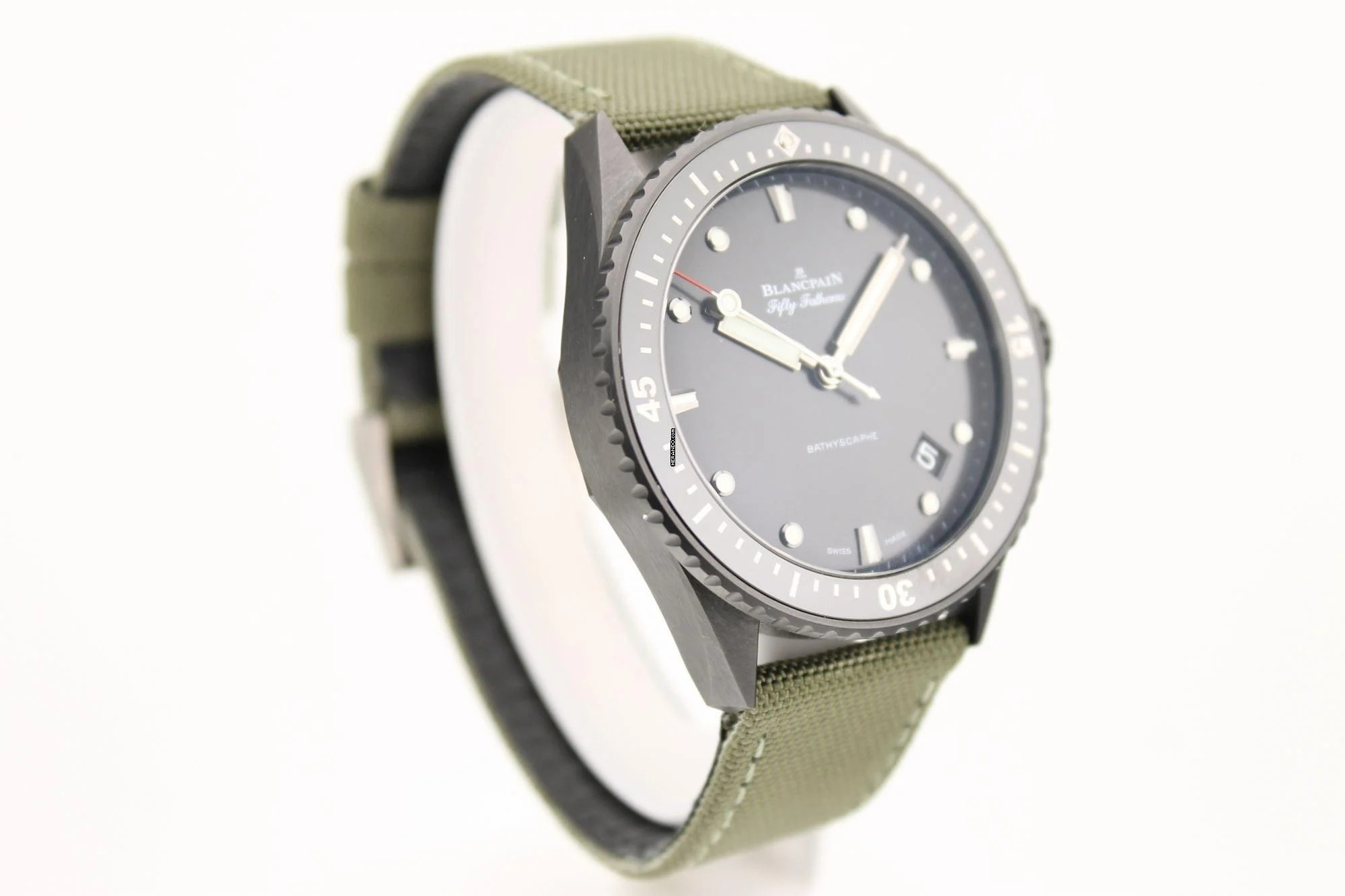 Thumbnail von Blancpain Fifty Fathoms Bathyscaphe Ceramic 43MM Box+Papers 5000-0130-B52A 2019