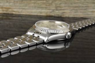 Thumbnail von Tudor Prince Date 76214 Stahl / Weißgold top Bezel - Full Set