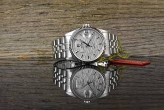 Thumbnail von Tudor Prince Date 76214 Stahl / Weißgold top Bezel - Full Set