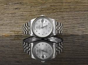 Thumbnail von Tudor Prince Date 76214 Stahl / Weißgold top Bezel - Full Set