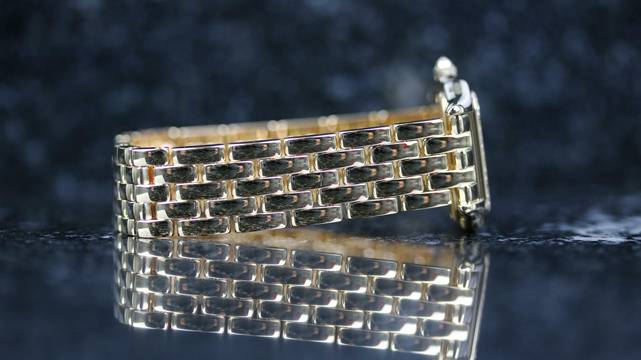  Cartier Panthère De Cartier Medium Yellowgold - Black Diamond - New - Fullset - 08/2025 