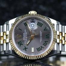 Thumbnail von Rolex Datejust 36 Steel Gold - Wimbledon - like New - Fullset - 05/2022