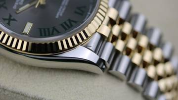 Thumbnail von Rolex Datejust 36 Steel Gold - Wimbledon - like New - Fullset - 05/2022
