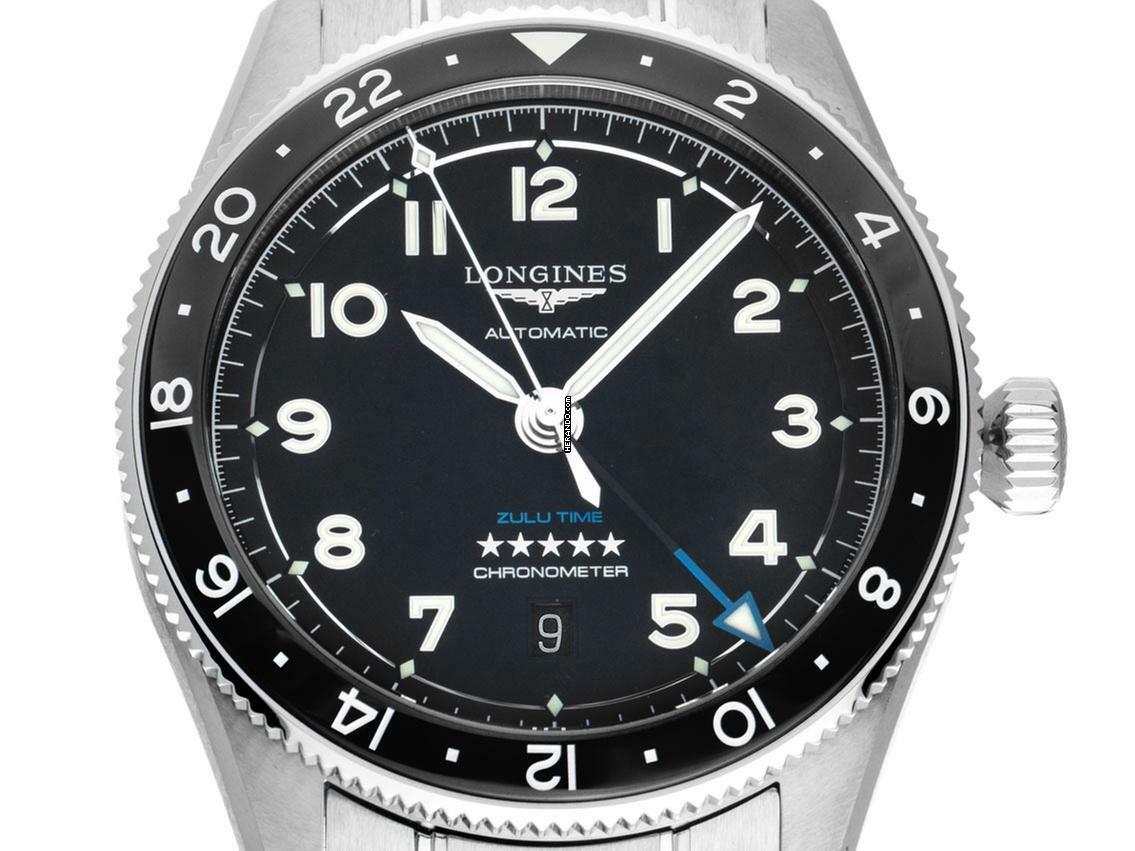  Longines Spirit ZULU Time Ref.L3.812.4.53.6 2025 Full Set Ungetragen 