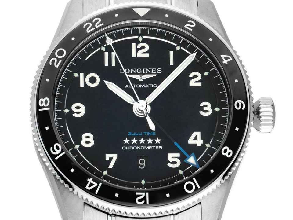  Longines Spirit ZULU Time Ref.L3.812.4.53.6 2025 Full Set Ungetragen 