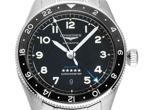  Longines Spirit ZULU Time Ref.L3.812.4.53.6 2025 Full Set Ungetragen 