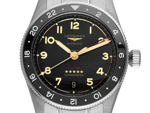  Longines Spirit ZULU Time Ref.L3.802.1.53.6 2025 Full Set Ungetragen 