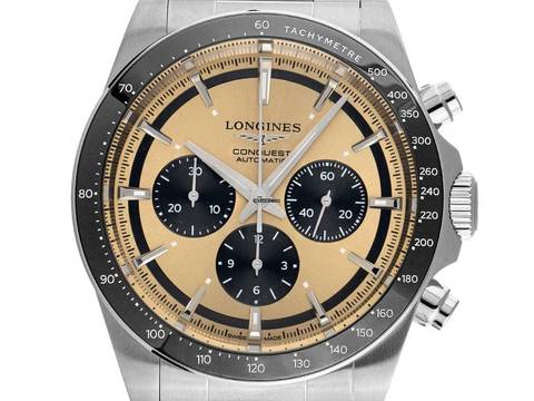  Longines Conquest Chronograph Ref.L3.835.4.32.6 2025 Full Set Ungetragen 