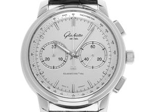  Glashütte Original Senator Chronograph XL Ref.1-39-34-21-42-04 2018 Full Set wie Neu Vintage 