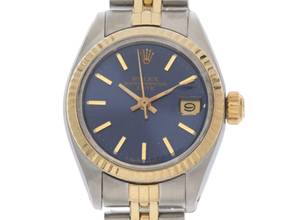 Thumbnail von Rolex Oyster Perpetual Lady Date open 6/9 Ref.6917 1976 Box&Beschreibung sehr gut Vintage