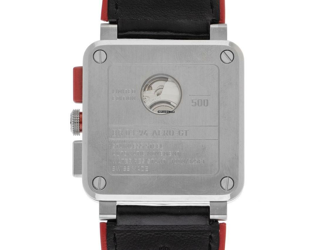 Thumbnail von Bell & Ross BR 03-94 Chronographe Aviation BR0394 Ref.BR0394-BL-SI/SCA 2023 Full Set Ungetragen Vintage