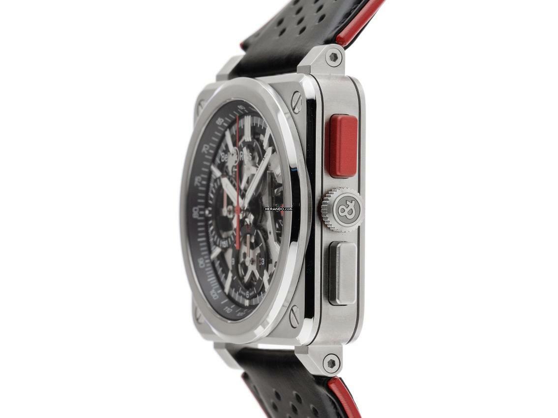 Thumbnail von Bell & Ross BR 03-94 Chronographe Aviation BR0394 Ref.BR0394-BL-SI/SCA 2023 Full Set Ungetragen Vintage