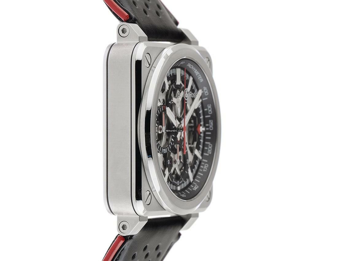 Thumbnail von Bell & Ross BR 03-94 Chronographe Aviation BR0394 Ref.BR0394-BL-SI/SCA 2023 Full Set Ungetragen Vintage