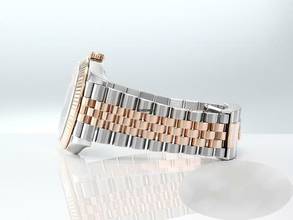 Thumbnail von Rolex Datejust 36 36mm 126231 2020 Edelstahl Rosegold 750 Automatik Stainless Steel 18kt Rose Gold Jubilé-band Chronometer Oyster White Dial