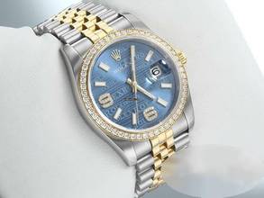 Thumbnail von Rolex Datejust 36 36mm 116243 2011 Stahl Gelbgold 750 Diamanten Automatik Gold