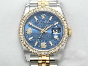 Thumbnail von Rolex Datejust 36 36mm 116243 2011 Stahl Gelbgold 750 Diamanten Automatik Gold
