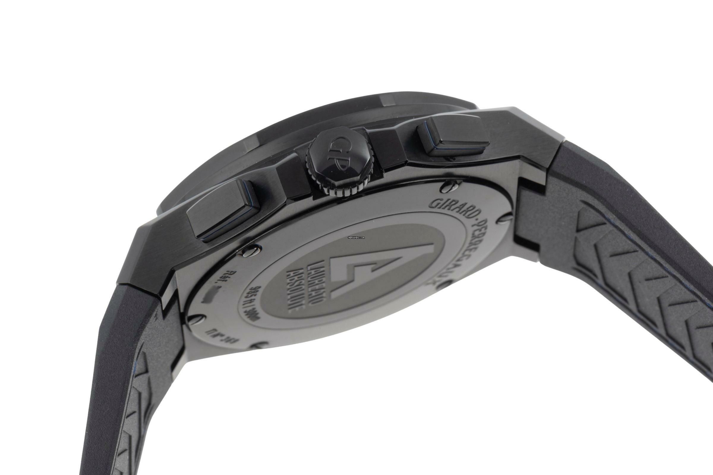 Thumbnail von Girard Perregaux Laureato Chronograph Titan Automatik 81060-21-491-FH6A B&P 2022