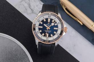 Thumbnail von Breitling Superocean 42 Stahl / Gold Automatik Ref. U17375211B1S1