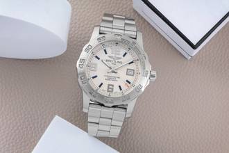 Thumbnail von Breitling Colt 44 Edelstahl Quarz Herrenuhr Ref. A7438710/G743 Papiere 2013