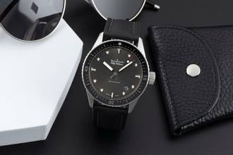 Thumbnail von Blancpain Fifty Fathoms Bathyscaphe Stahl Ref. 5000 1110 B52A