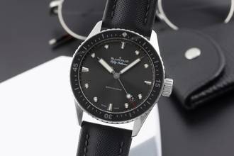 Thumbnail von Blancpain Fifty Fathoms Bathyscaphe Stahl Ref. 5000 1110 B52A